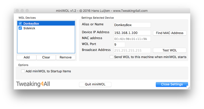 How does mac mojave wake for network access password
